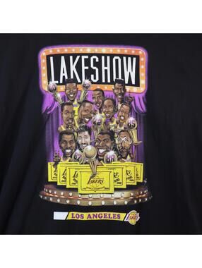 LA Lakers shirt The Lake Show Mitchell & Ness 2XL Hardwood